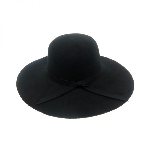 Fedora Hat - Vintage Retro Look - Black