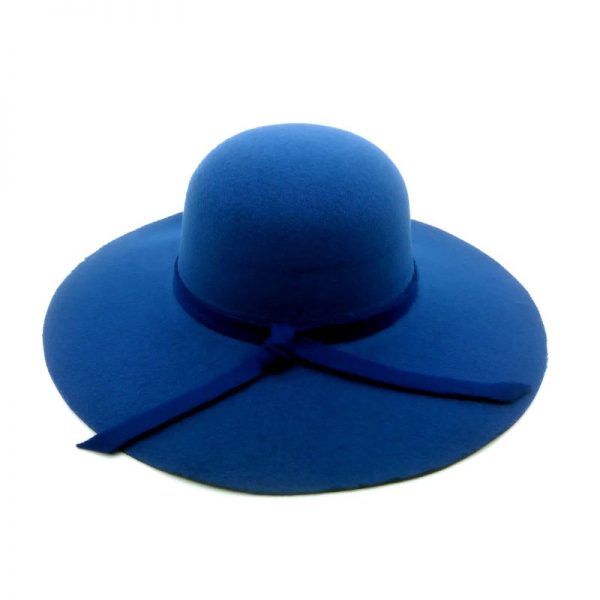 Fedora Hat - Vintage Retro Look - Blue