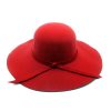 Fedora Hat - Vintage Retro Look - Red